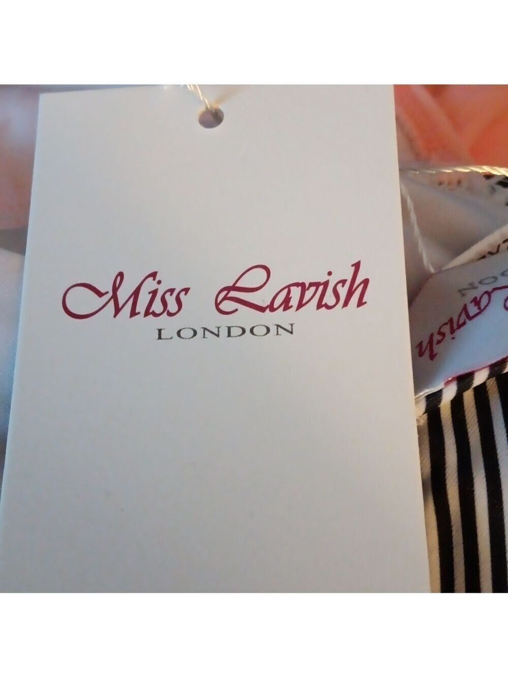 Miss Lavish London One Piece Swimsuits High Leg, Tummy Control NWT Size XXL - Picture 7 of 9
